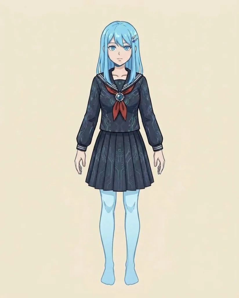 Bonju Model Sheet